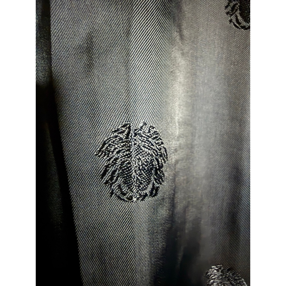 Men's Versace Navy White Pinstripe Blazer - Picture 3 of 6